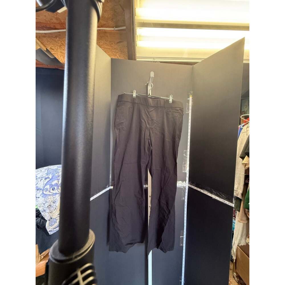 Women's Maurices Black Pull-On Wide Leg Pants Plus Size XXL